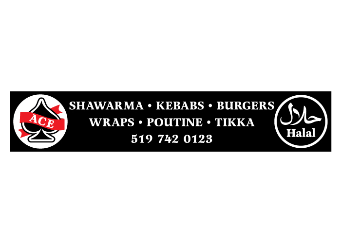 Ace Shawarma Frontage Sign