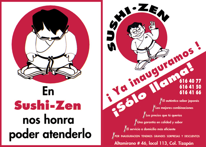 Sushi-Zen Flyer