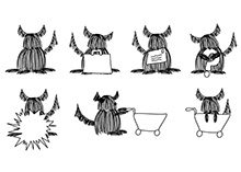 Dog School Icons