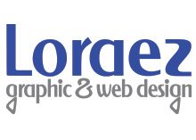 Loraez Graphic & Web Design Logo